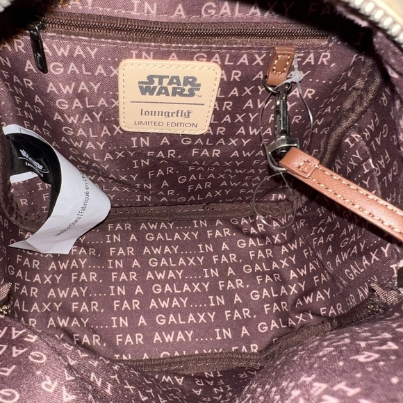 🎯 Loungefly Star Wars Tatooine Mini Backpack NWT - Picture 13 of 16